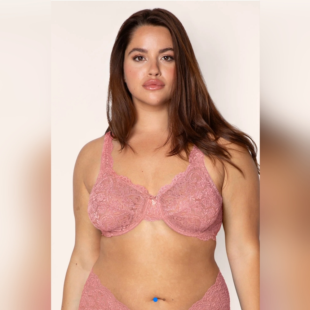 Smart & Sexy Lace Underwire Bra in Foxglove